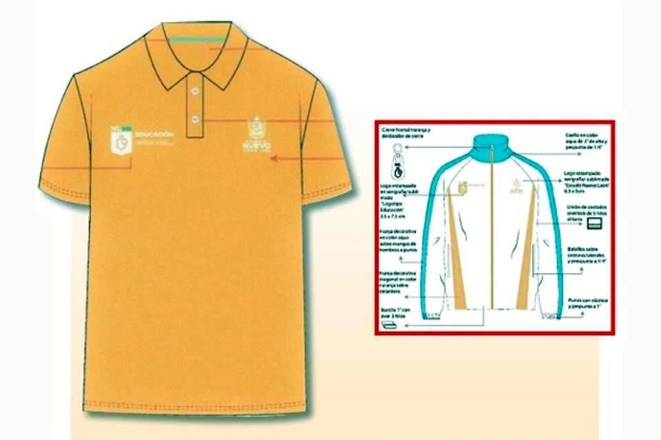 Image › Regiadísticas La Publicidad Naranja De Mariana Rodríguez Llega a Escuelas, Uniformes Y Bardas Del Centro. Ciudadanos Denuncian Uso Partidista De Recursos Públicos.