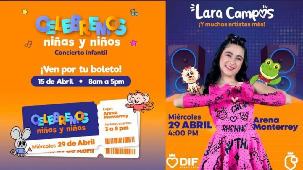Festival Del Día Del Niño En Monterrey Con Boletos Escasos