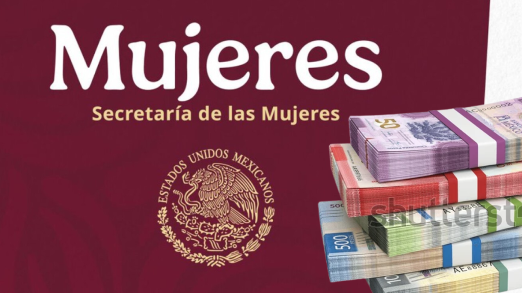 Banner-like Image with the Word 'mujeres' and 'secretaría De Las Mujeres' Beside a Stack of Colorful Banknotes and the Mexican Coat of Arms on a Maroon Background. › Regiadísticas