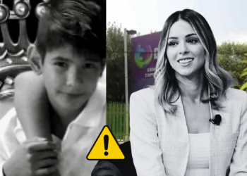 Collage of a Boy on the Left and a Smiling Woman on the Right, with a Yellow Warning Triangle in the Center Indicating Caution. › Regiadísticas